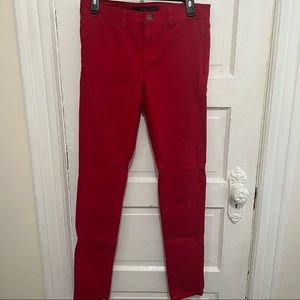 Red Calvin Klein Jeans Sz 28/6
